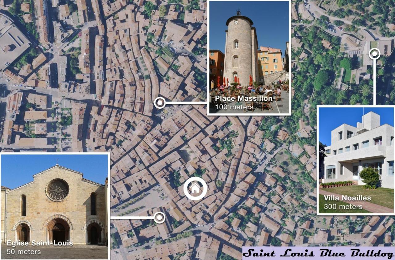 Le Saint Louis Blue Bulldog Apartman Hyères Kültér fotó